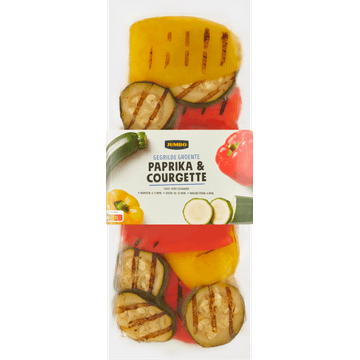 Jumbo Sous-vide Gegrilde Groente Paprika & Courgette 350g
