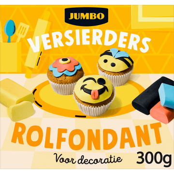 Jumbo Versierders Rolfondant 4 x 75 g