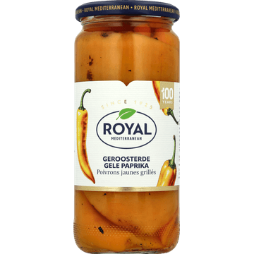 Royal Mediterranean Geroosterde Gele Paprika 465 g