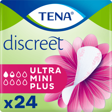 Tena Lady Ultra Mini Plus Inlegkruisjes 24 Stuks