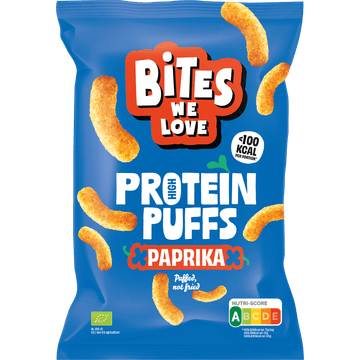 BitesWeLove protein puff paprika bio 75g