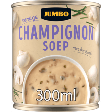 Jumbo Romige Champignonsoep met Bieslook 300ML