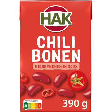 HAK Chilibonen 380g