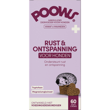 Poows Rust & Ontspanning 60 Soft Chews