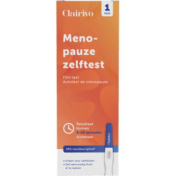 Clairivo Zelftest Menopauze 1 Stuks