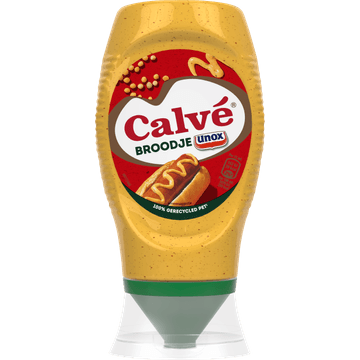 Calvé Knijpfles Broodje Unox Saus 250 ml