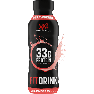 XXL Nutrition Fit Protein Drink Aardbei 330 ml