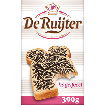 De Ruijter Hagelslag Mix Puur en Vanille 390 g