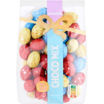Jumbo Paasei Mix Melk Wit & Puur Choco Massief 450 g