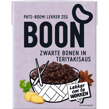 Boon Zwarte Bonen in Teriyakisaus 390 g