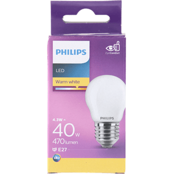 Philips Led Kogel 40W E27 box