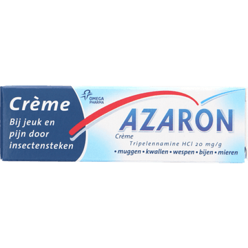 Azaron crème tegen jeuk 10 g (20 mg/g)