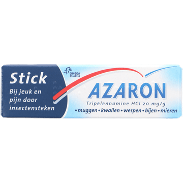 Azaron Stick tegen jeuk 5,7 g (20 mg/g)