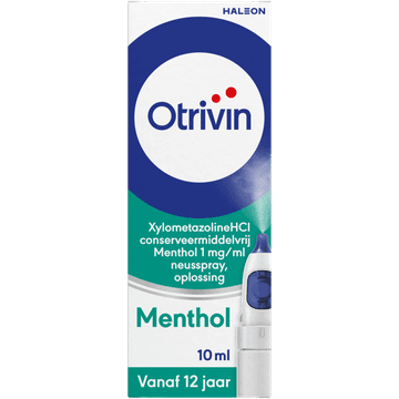 Otrivin Menthol vanaf 12 Jaar Neusspray