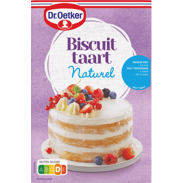 Dr. Oetker Biscuittaart Naturel Bakmix 330 g