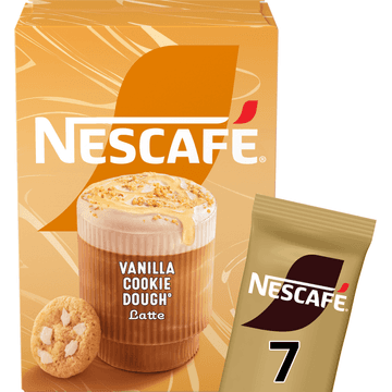 Nescafé Vanilla Cookie Dough Latte Special Edition 7 stuks