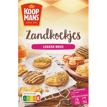 Koopmans Zandkoekjes Bakmix 400 g