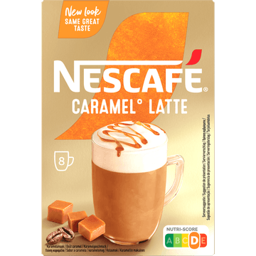 Nescafé Karamelsmaak Latte 8 x 17 g