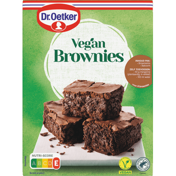 Dr. Oetker Vegan brownies choco bakmix 360 g