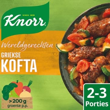 Knorr Wereldgerechten Kofta Griekse 303 g