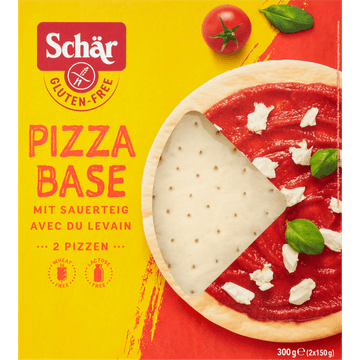 Schär Pizza Base Glutenvrij 2 x 150 g