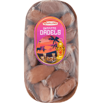 Qualino Ontpitte Dadels 150 g