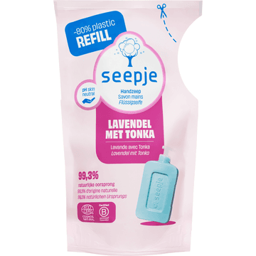 Seepje Handzeep Navulling Lavendel Tonka 300 ML