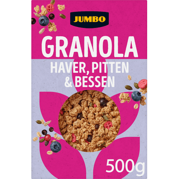 Jumbo Granola Haver, Pitten & Bessen 500 g