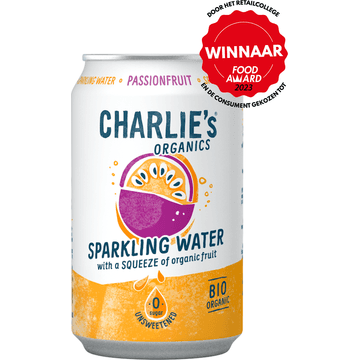 Charlie's Sparkling Water Passievrucht 330ML