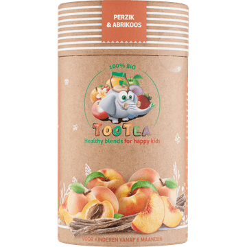 TooTea Perzik & Abrikoos Bio Vanaf 6 Maanden 100 g
