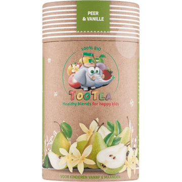 TooTea Peer & Vanille voor Kinderen vanaf 6 Maanden 100 g