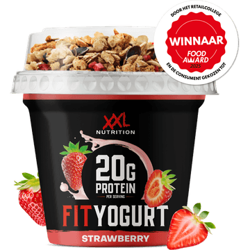 XXL Nutrition Fit Yoghurt Granola Aardbei 200g