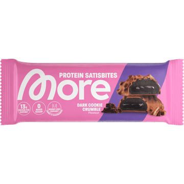 More Satisbite Bar Dark Cookie 2x25g