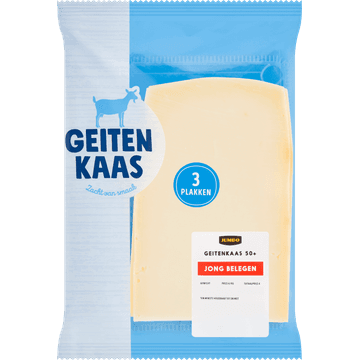 Jumbo Geitenkaas 50+ Jong Belegen 3 Plakken