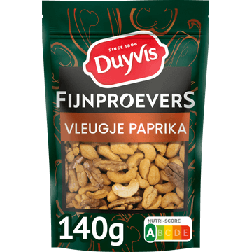 Duyvis Fijnproevers Notenmix Paprika 140 g