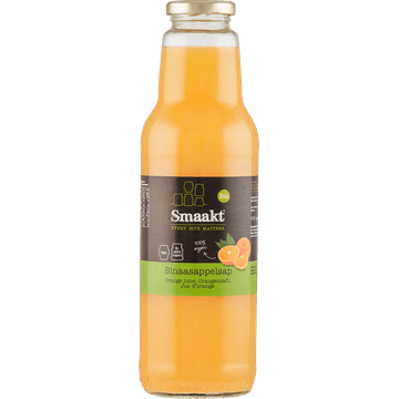 Smaakt Bio Sinaasappelsap 750 ml