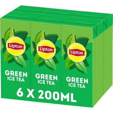 Lipton Ice Tea Green Pack 6 x 200 ml