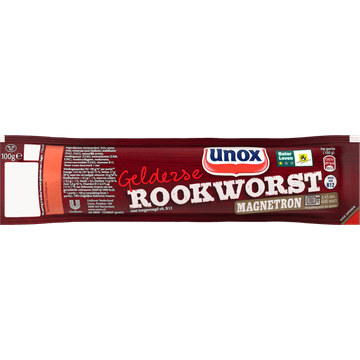 Unox Rookworst Gelderse Magnetron 100 g