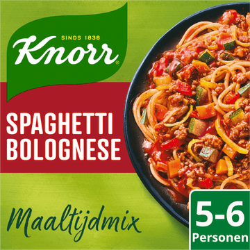 Knorr Maaltijdmix Voordeelverpakking Spaghetti Bolognese 90 g