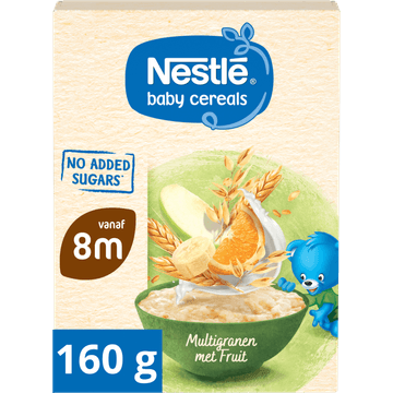 Nestlé Baby Cereals Multigranen met Fruit Nutri+ vanaf 8m 160 g