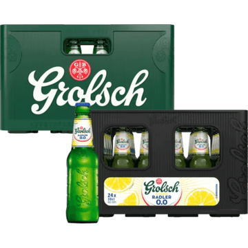 Grolsch - Pils & 0.0% Alcoholvrij - Kratten