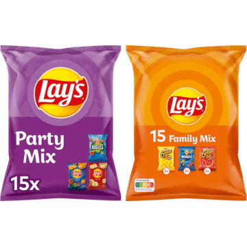 Lays Chips Feest Mix 2 x 15 zakjes
