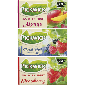 Pickwick Fruit Thee 3 x 20 Stuks