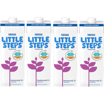 Nestlé LITTLE STEPS® Peutermelk 2+ jaar 4 x 1 L
