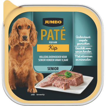 Jumbo Paté Kip Senior 150 g