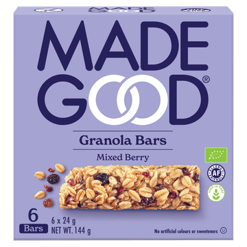 Made Good Mixed Berry Granola Bars 6 x 24 g