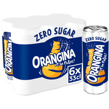 Orangina Zero 6 x 330ML