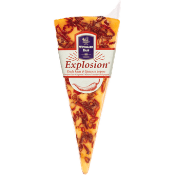 Wyngaard Explosion Oude Kaas & Spaanse Pepers 125 g