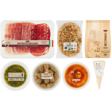 Italiaanse Borrelplank 4-6 Personen