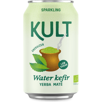 Kult Water Kefir Maté 33 cl